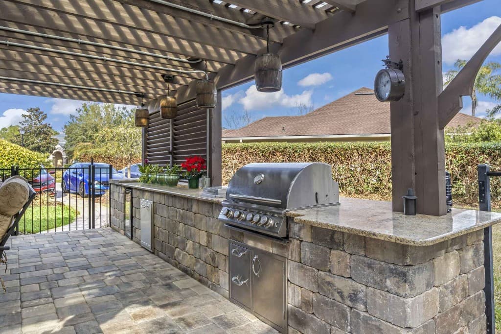 Custom Outdoor Kitchen